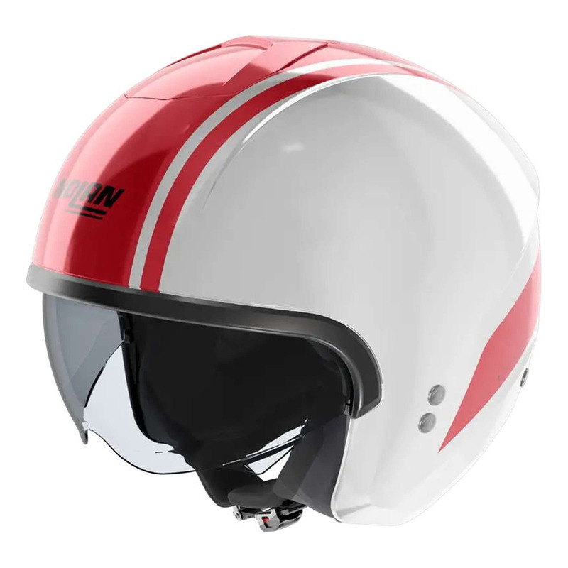 Casque jet Nolan N20-2 Dolce Vita 347 blanc/rouge