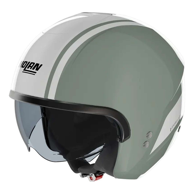 Casque jet Nolan N20-2 Dolce Vita 348 vert/blanc