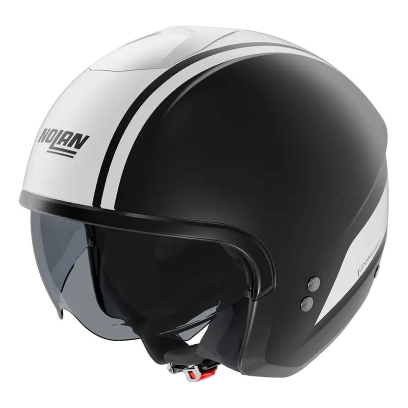 Casque jet Nolan N20-2 Dolce Vita 349 noir/blanc mat