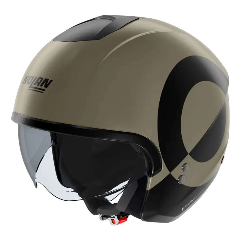 Casque jet Nolan N20-2 Viceversa 343 beige/noir mat