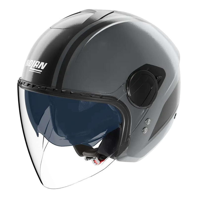 Casque jet Nolan N20-2 Visor Dolce Vita 351 anthracite/noir mat- L