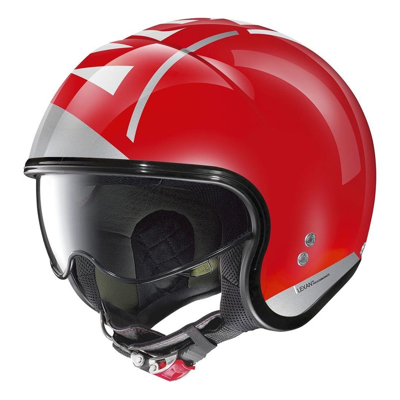 Casque jet Nolan N21 Avant-Garde Corsa rouge- 2XS