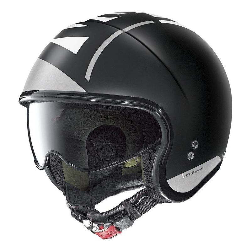 Casque jet Nolan N21 Avant-Garde Mat noir- 2XS
