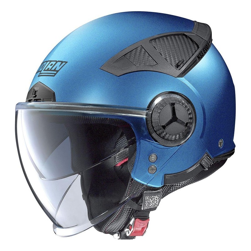 Casque jet Nolan N33 EVO Classic Mat Sapphire blue- 2XS