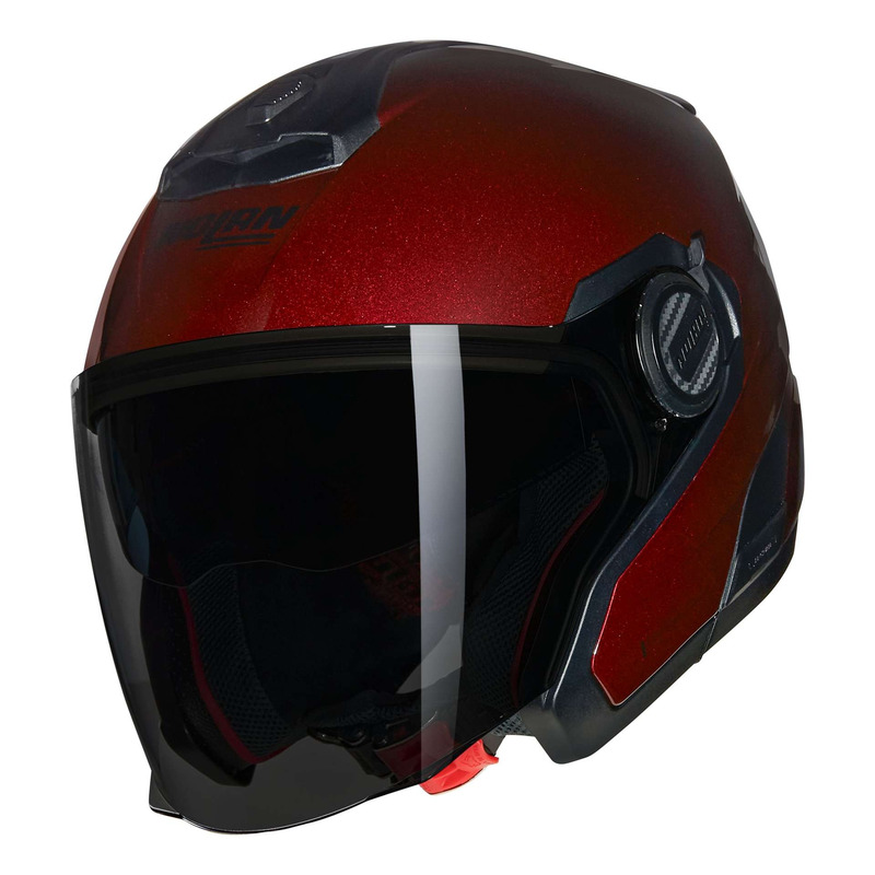 Casque jet Nolan N40-5 06 Classico Nobile 321 rouge brillant