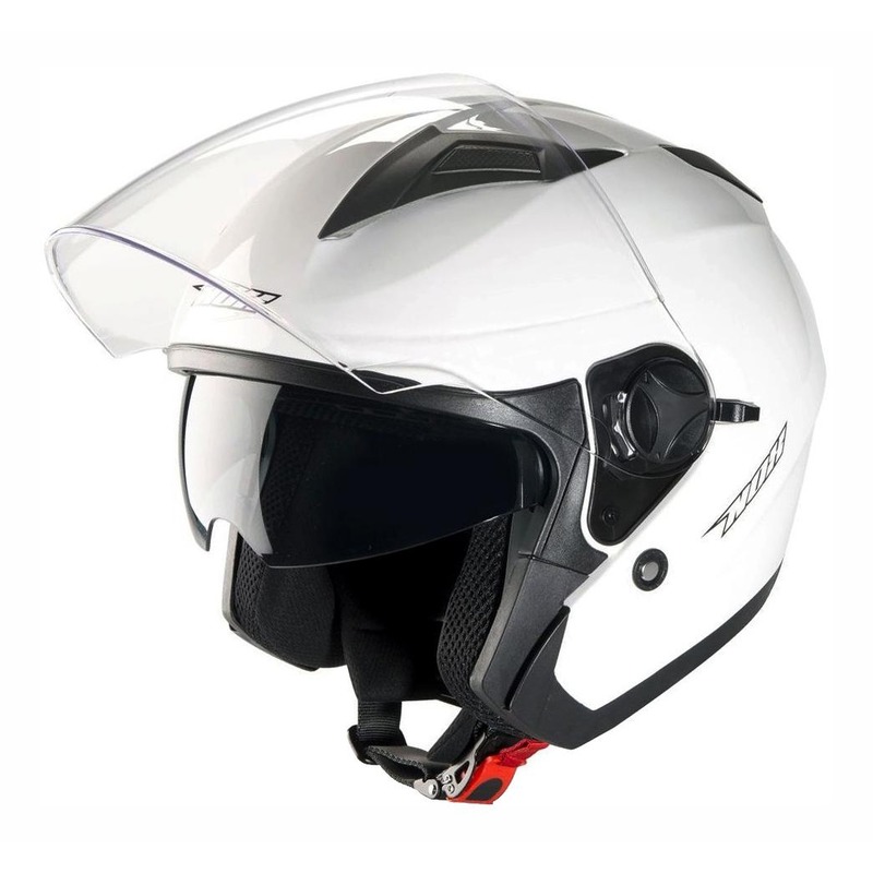 Casque jet Nox N124 blanc- XS