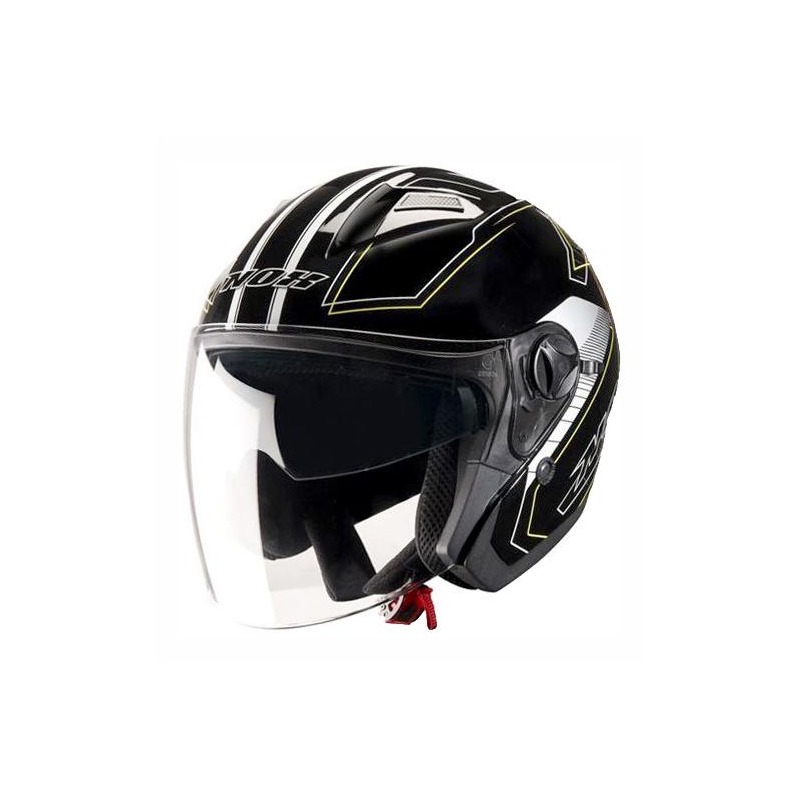 Casque jet Nox N124 ROCKWAY noir- XS