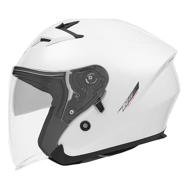 Casque jet Nox N127 blanc perle- XS
