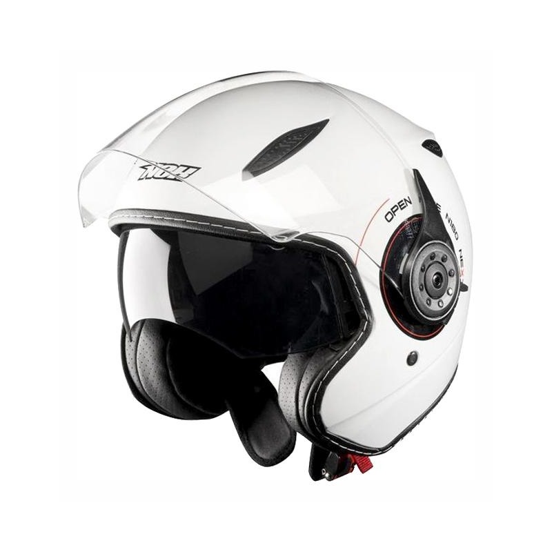 Casque jet Nox N180 NEXT blanc double écran- XS
