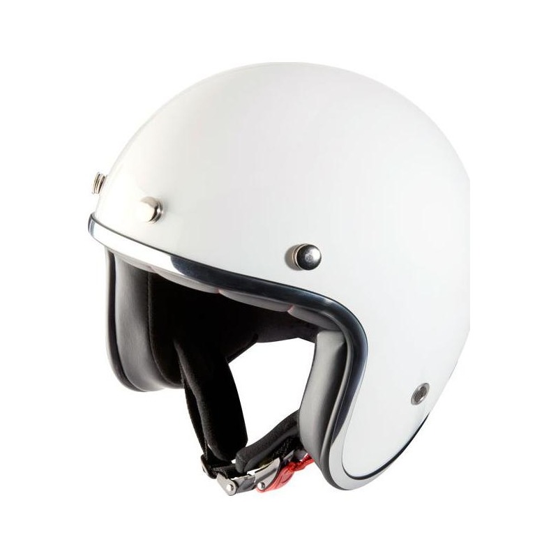 Casque jet Nox N242 blanc brillant- XS