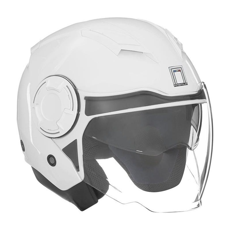 Casque jet Nox Premium Booster blanc- XS