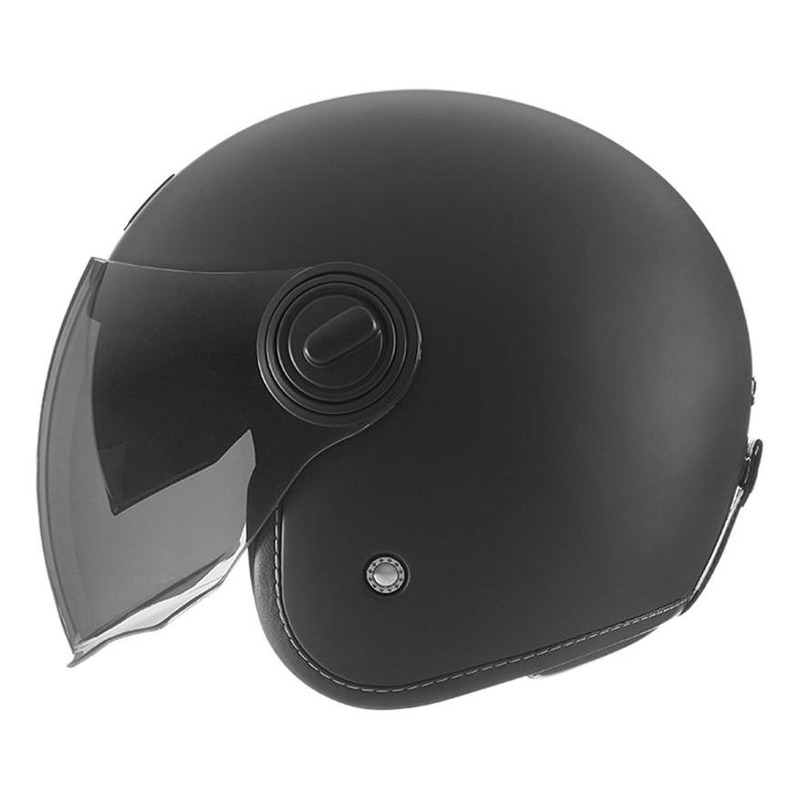 Casque jet Nox Premium Heritage Black Edition- XS