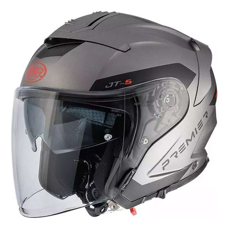 Casque jet Premier JT5 Carbon MA 17 BM- XS