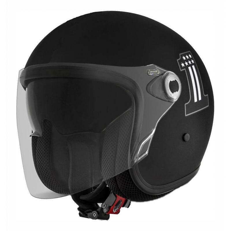 Casque jet Premier VANGARDE CKONE 9BM noir- XL