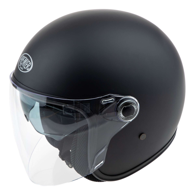 Casque jet Premier VANGARDE U9BM noir mat (ECE 22.05)
