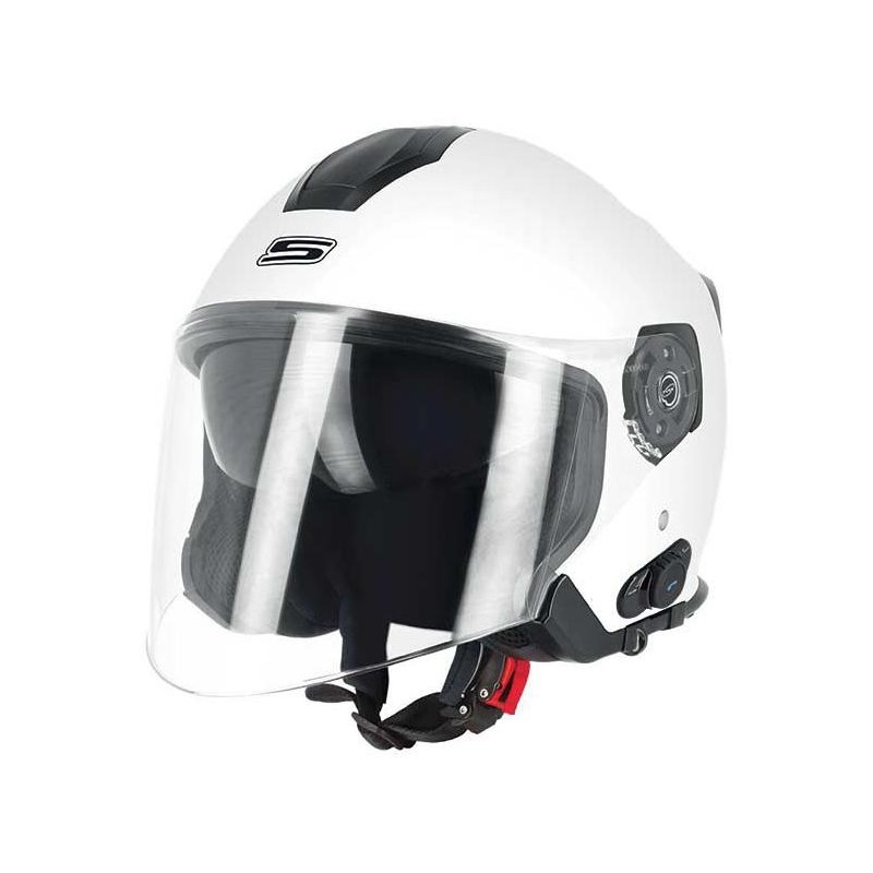 Casque jet S-Line S770 blanc + Intercom intégré - XS
