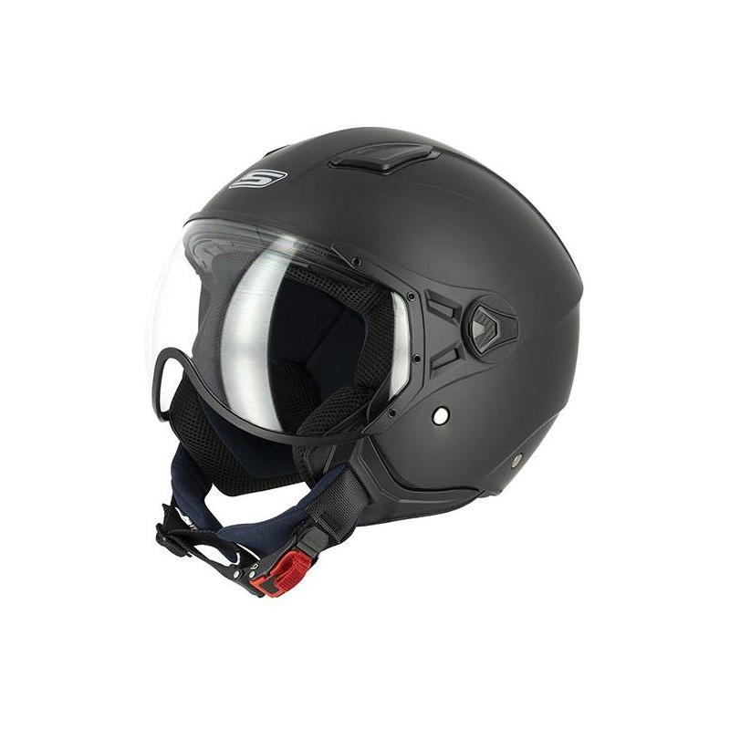 Casque jet S-Line S779 Leov noir mat- XS