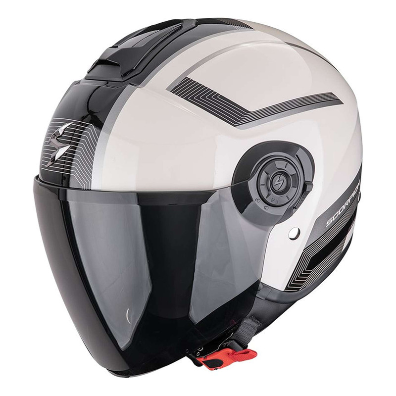 Casque jet Scorpion Exo-City II Cosmos crÃ¨me/