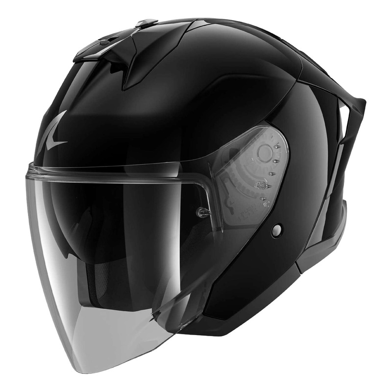 Casque jet Shark Jet Cup Blank black