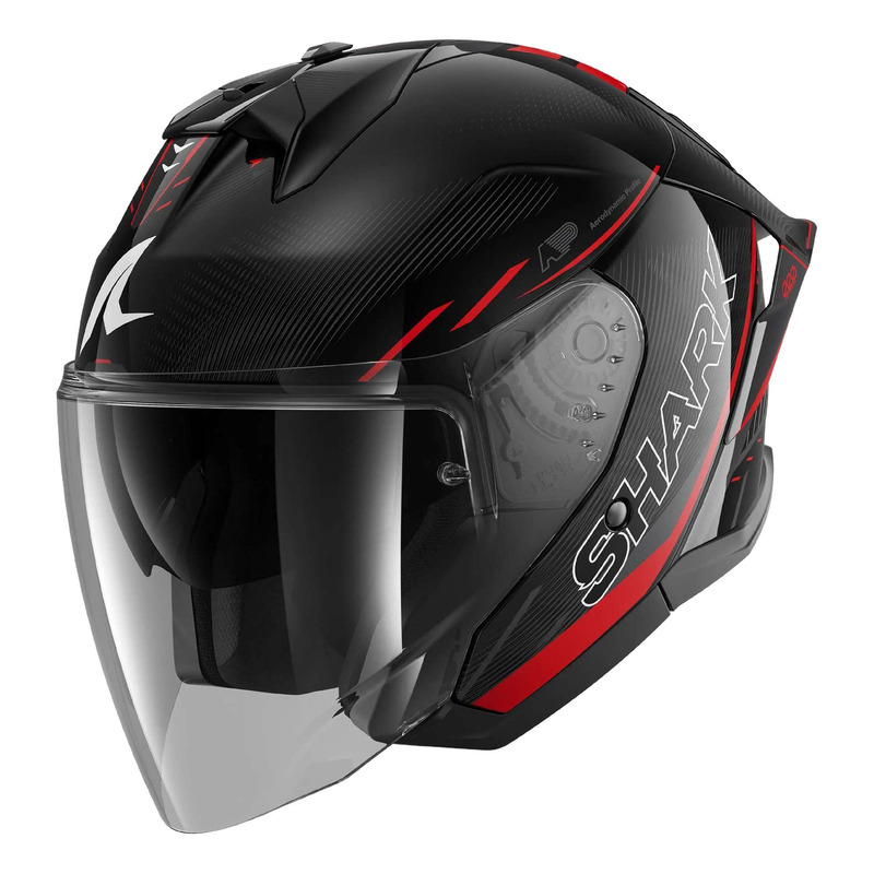 Casque jet Shark Jet Cup Speed-Tech black/red/anthracite