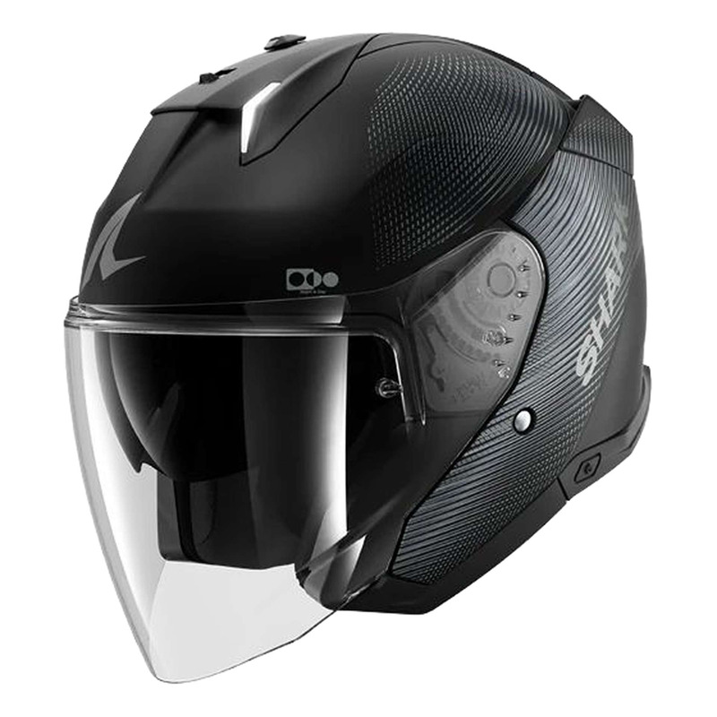Casque jet Shark Skwal i3 Jet SP Lyne black/anthracite/anthracite mat