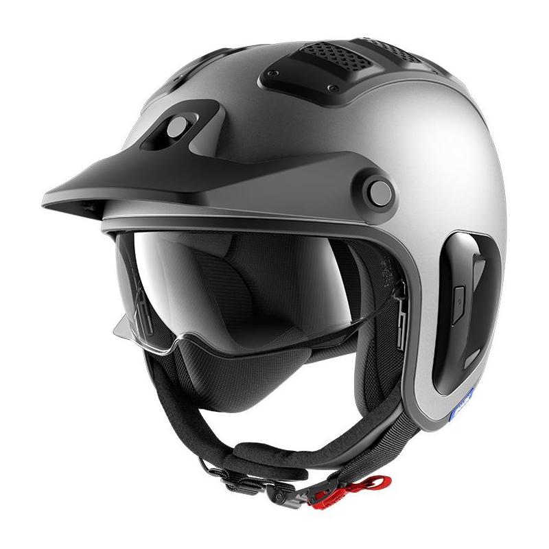 Casque jet Shark X-Drak 2 Blank Mat anthracite- XS