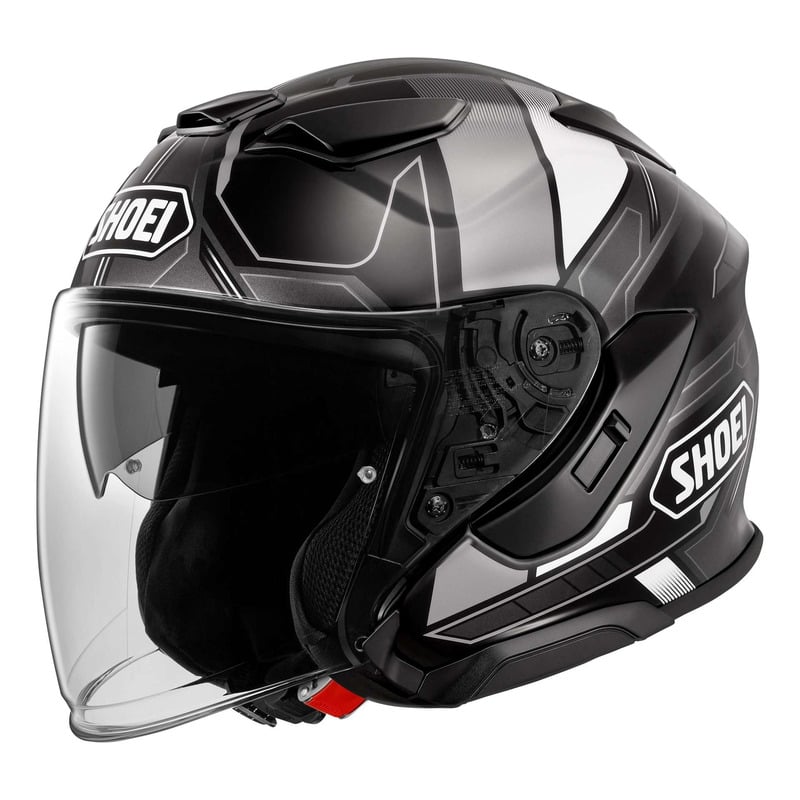 Casque jet Shoei J-Cruise 3 Whizzy TC-5 noir/gris/blanc