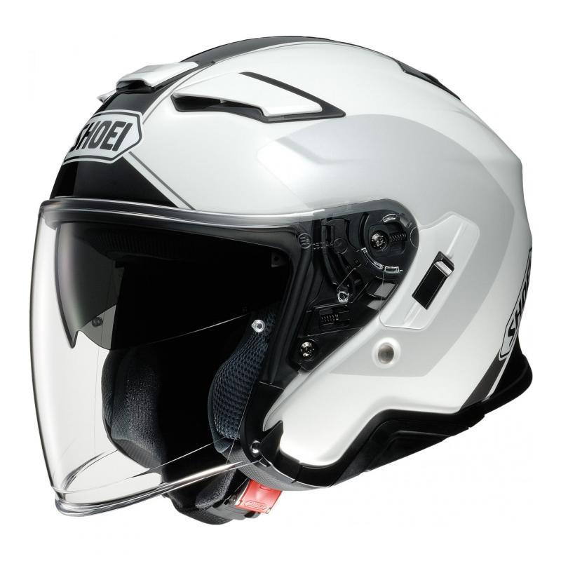 Casque jet Shoei J-Cruise II Adagio TC-6 blanc/argent/noir- XS