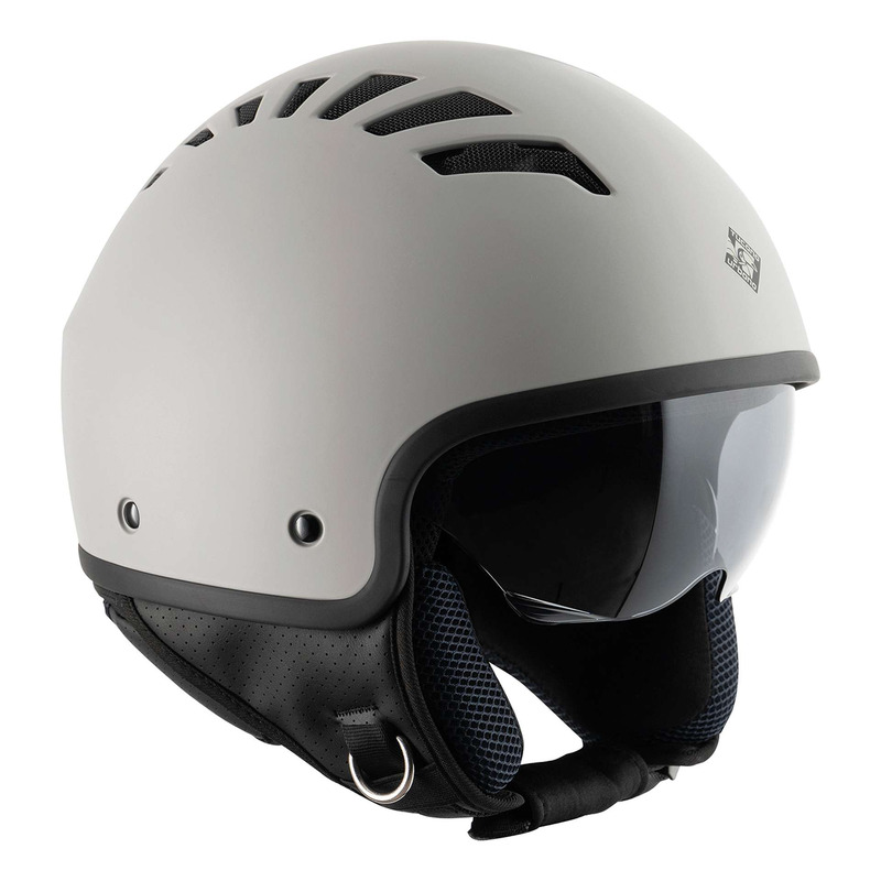 Casque jet Tucano Urbano Elâ  Fresh 6.0 light grey matt- S