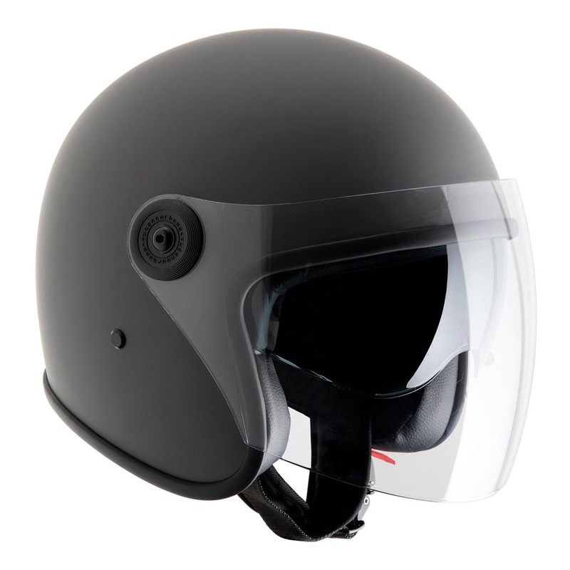 Casque jet Tucano Urbano EL’Jet gris charbon mat- XS
