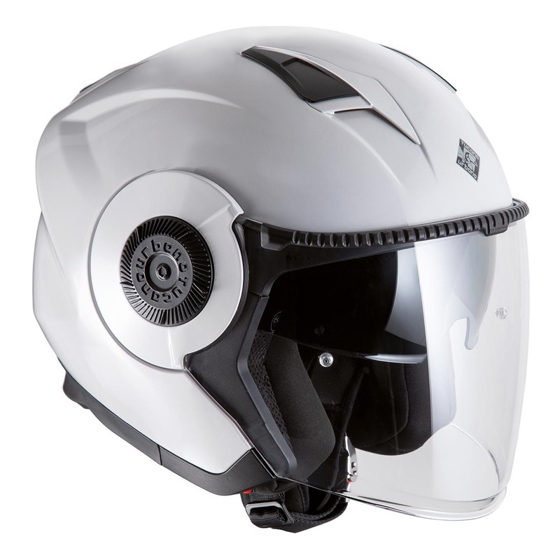 Casque jet Tucano Urbano EL’Tange blanc glacier brillant- XS