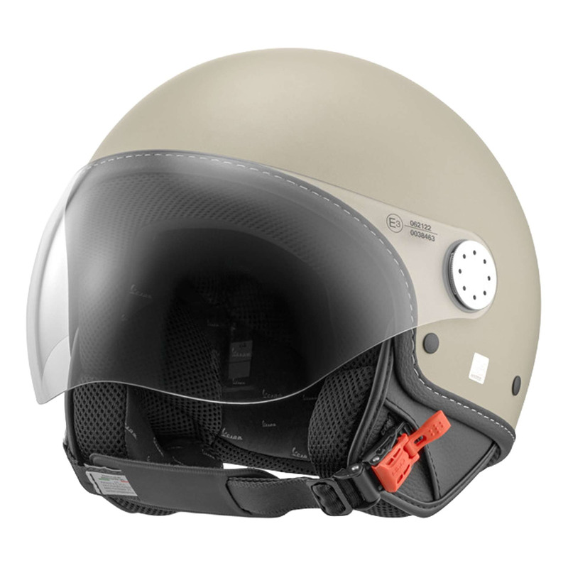 Casque jet Vespa Langhe Q03 beige mat