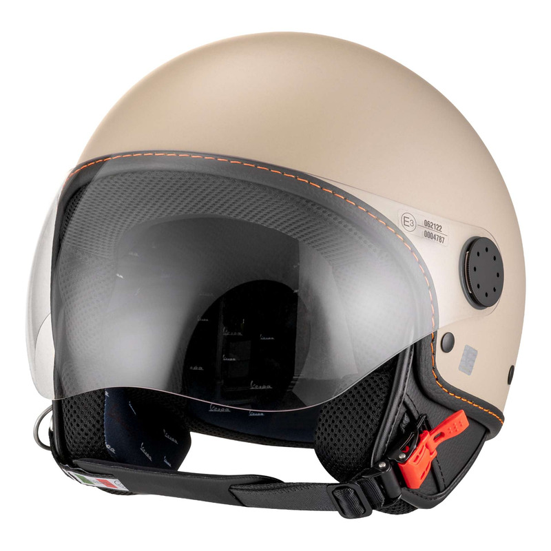 Casque jet Vespa Langhe Q03 beige/orange