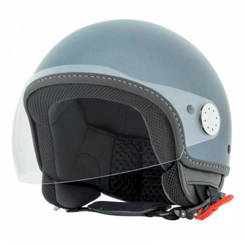 Casque jet Vespa Visor 2.0 gris- S
