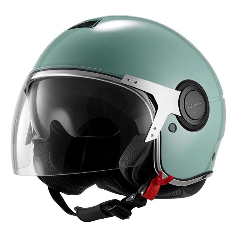 Casque jet Vespa Visor Jet Argentario VK vert mat