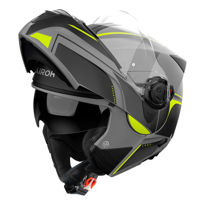 Casque modulable Airoh Spektre Leaf yellow matt- XS