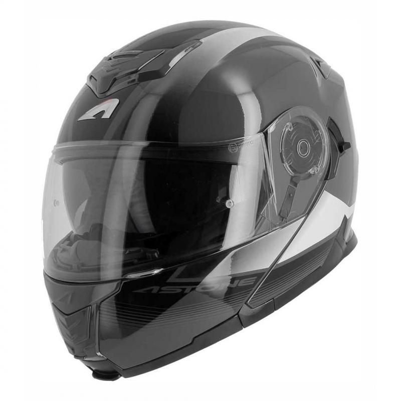 Casque modulable Astone RT 1200 VANGUARD anthracite/blanc- XL