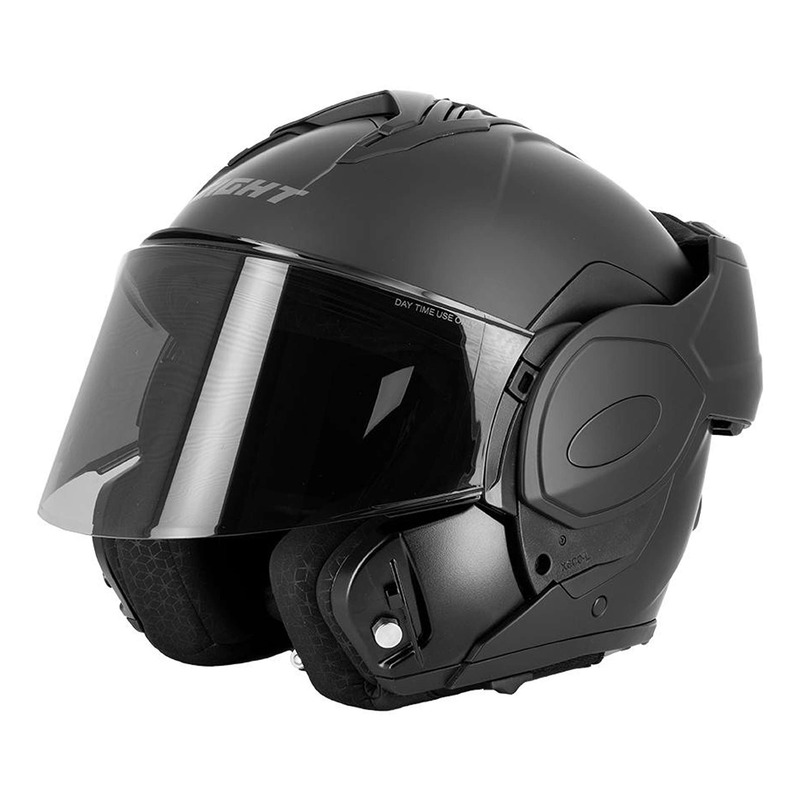 Casque modulable Eight Fliptech noir mat