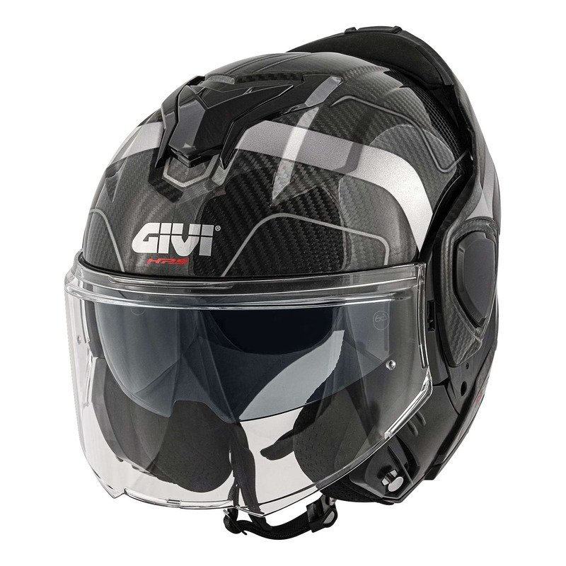 Casque modulable Givi X36 Carbon carbone/argent