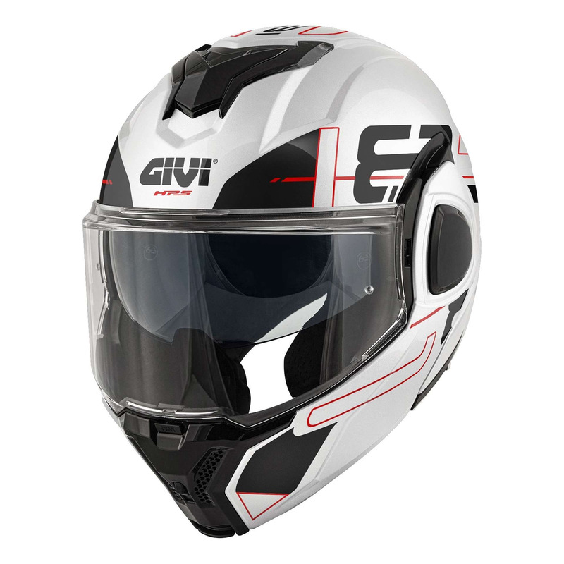 Casque modulable Givi X36 Vertigo blanc/noir/rouge