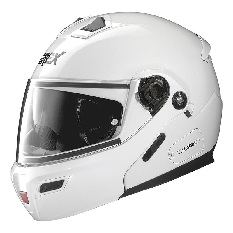 Casque modulable Grex G9.1 Evolve Kinetic N-Com Métal blanc- XS