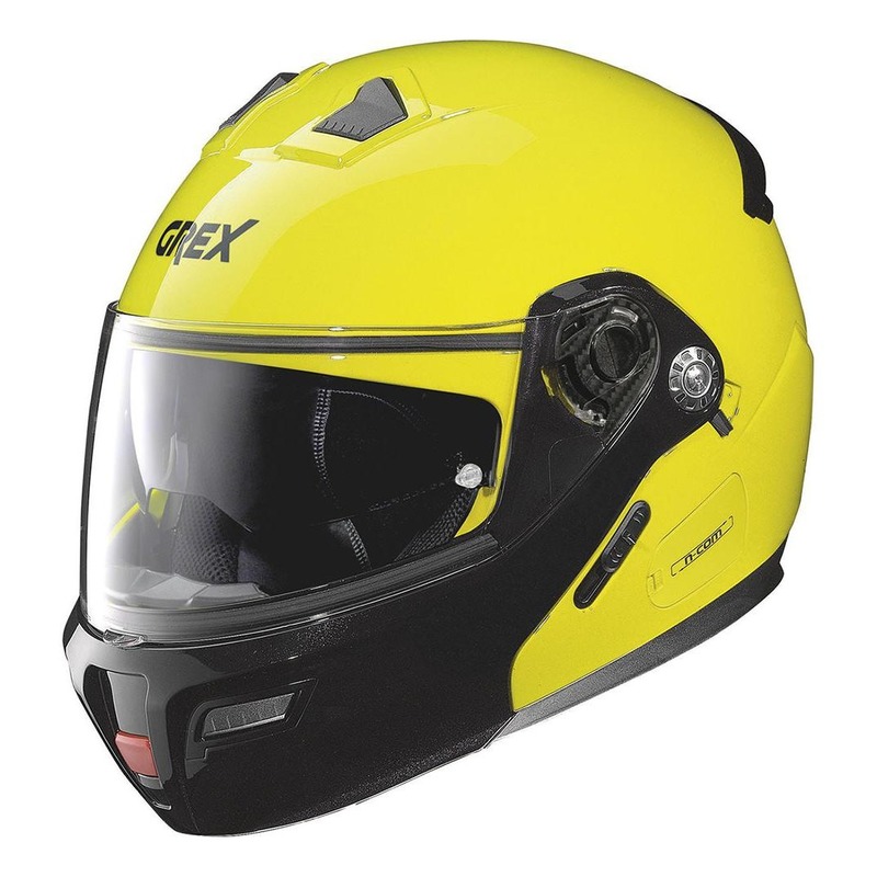 Casque modulable Grex G9.1 Evolve N-Com Couplé Led jaune- XS