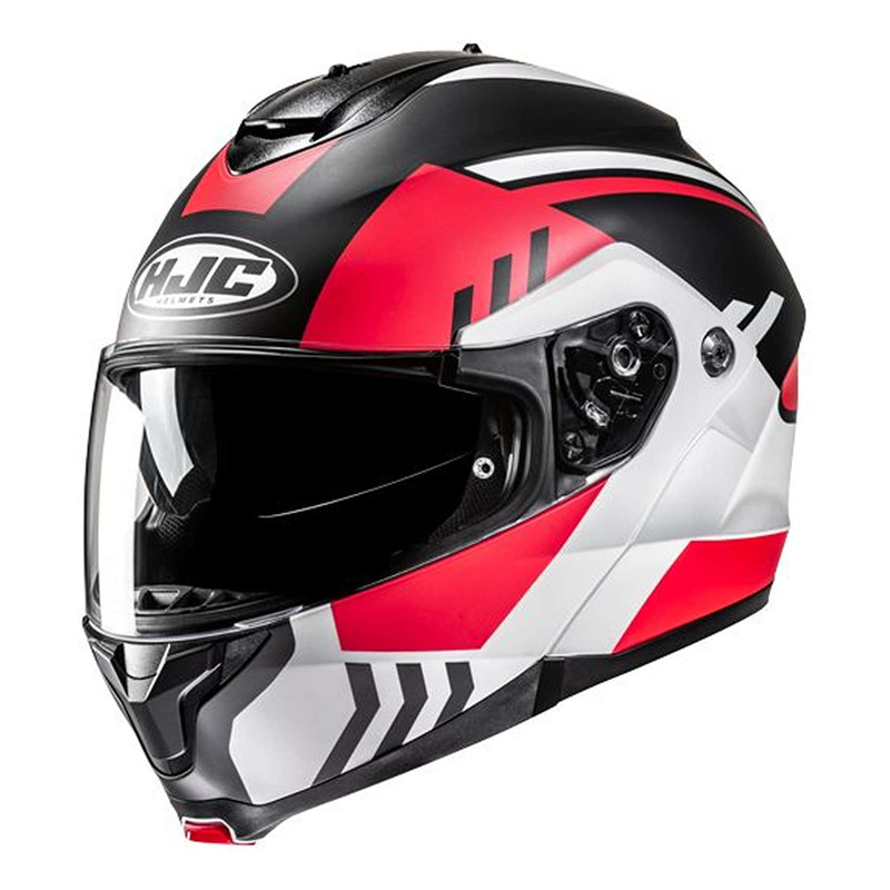 Casque modulable HJC C91N Kaon MC1SF noir/rouge/blanc mat