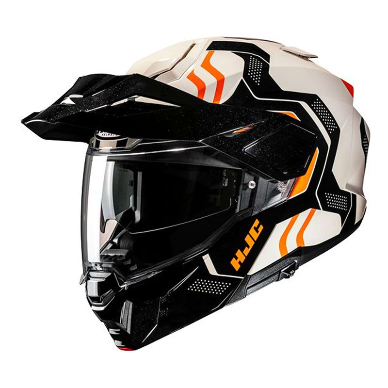 Casque modulable HJC i80 Velly MC7 beige/noir/orange brillant