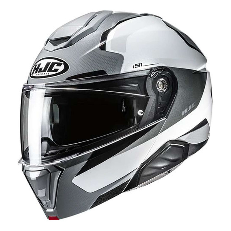 Casque modulable HJC i91 Felio MC5 gris/blanc brillant