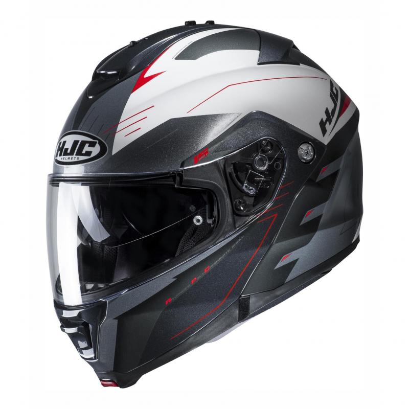 Casque modulable HJC IS-Max II Cormi gris/blanc- XS