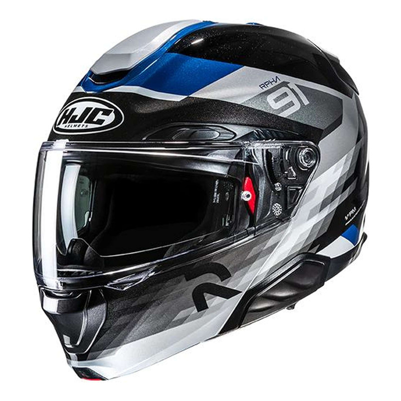 Casque modulable HJC RPHA 91 Madal MC2 noir/gris/bleu brillant