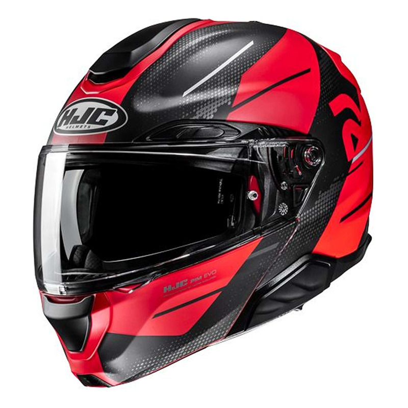 Casque modulable HJC RPHA91 Blat MC1SF noir/rouge mat