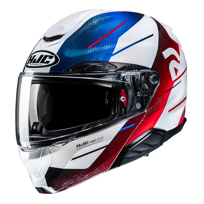 Casque modulable HJC RPHA91 Blat MC21 bleu/blanc/rouge brillant
