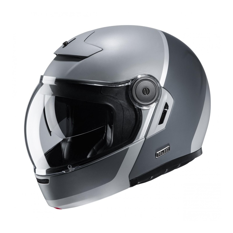 Casque modulable HJC V90 Mobix MC5SF gris- XS